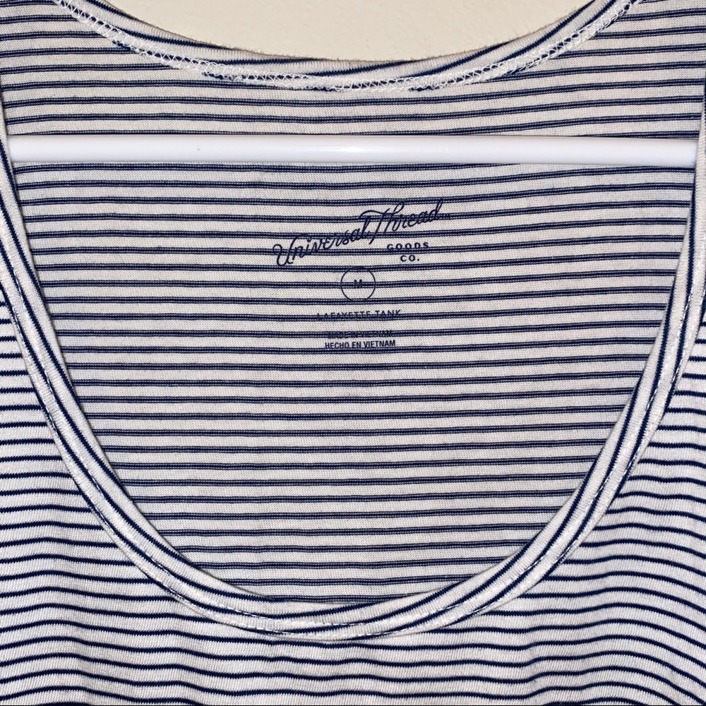 Universal Thread Striped Racerback Workout Tank - Picture 3 of 6